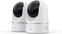 Eufy Indoor Cam E220 Pack 2 - Caméras Surveillance WiFi Intérieur 2K