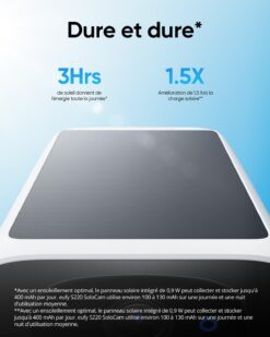 Alternative view of Pack 2 eufy SoloCam S220 - Caméras Solaires 2K Sans Fil