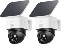 eufy SoloCam S340 Pack 2 Caméras - Solaires 360° 3K