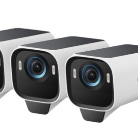 Kit eufy eufyCam S3 Pro 4+1 – 4 Caméras 4K MaxColor Vision + HomeBase 3