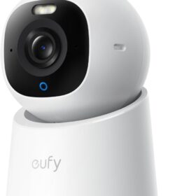 Eufy Indoor Cam E30 – Caméra Surveillance 4K UHD Intérieur Pan & Tilt