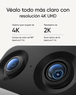 Alternative view of Eufy Indoor Cam S350 - Caméra Double Objectif 4K + 2K Zoom 8×