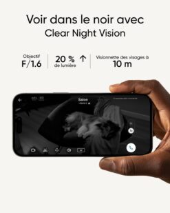 Alternative view of Eufy Indoor Cam S350 - Caméra Double Objectif 4K + 2K Zoom 8×