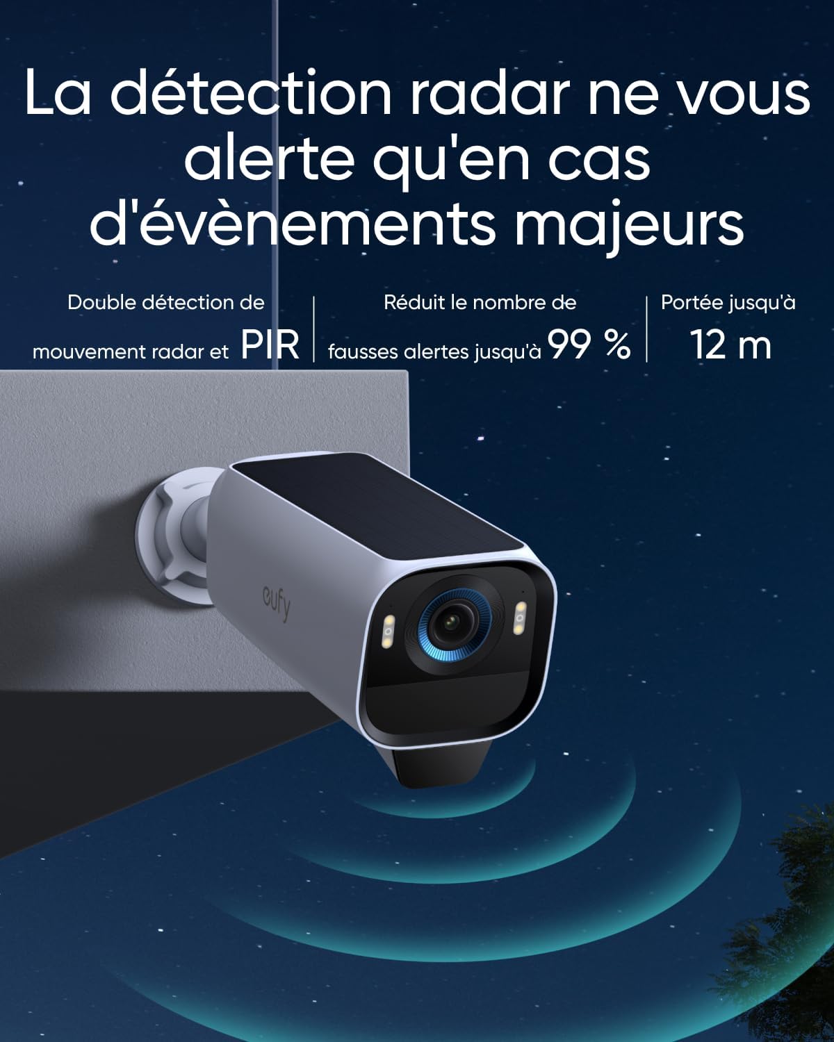 Kit eufy eufyCam S3 Pro 3+1 - 3 Caméras 4K MaxColor Vision + HomeBase 3 – Image 5