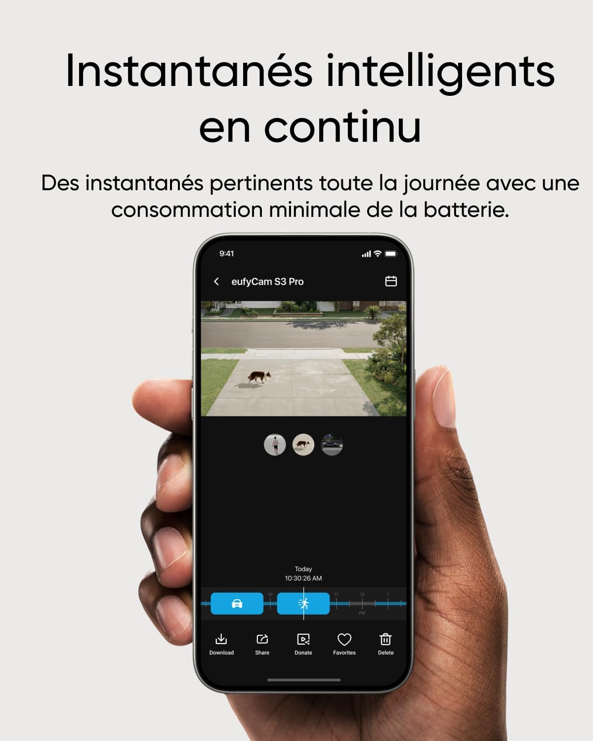 Kit eufy eufyCam S3 Pro 3+1 - 3 Caméras 4K MaxColor Vision + HomeBase 3 – Image 3