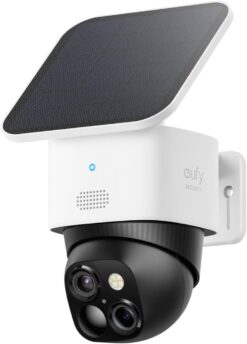 eufy SoloCam S340 - Caméra Solaire 360° 3K + Zoom 8×