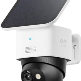eufy SoloCam S340 – Caméra Solaire 360° 3K + Zoom 8×