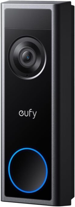 Eufy Security Sonnette Vidéo C31 - 2K FHD Double Alimentation