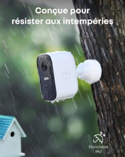 Alternative view of eufyCam 2C Pro - Caméra Surveillance WiFi Extérieure 2K Sans Fil