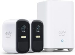 Kit eufyCam 2C Pro - 2 Caméras 2K + HomeBase 2 Incluse