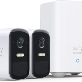 Kit eufyCam 2C Pro – 2 Caméras 2K + HomeBase 2 Incluse