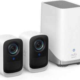Kit eufy eufyCam S300 (3C) 2+1 – 2 Caméras 4K + HomeBase 3