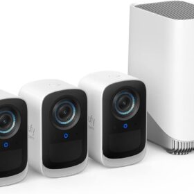 Kit eufy eufyCam S300 (3C) 3+1 – 3 Caméras 4K + HomeBase 3
