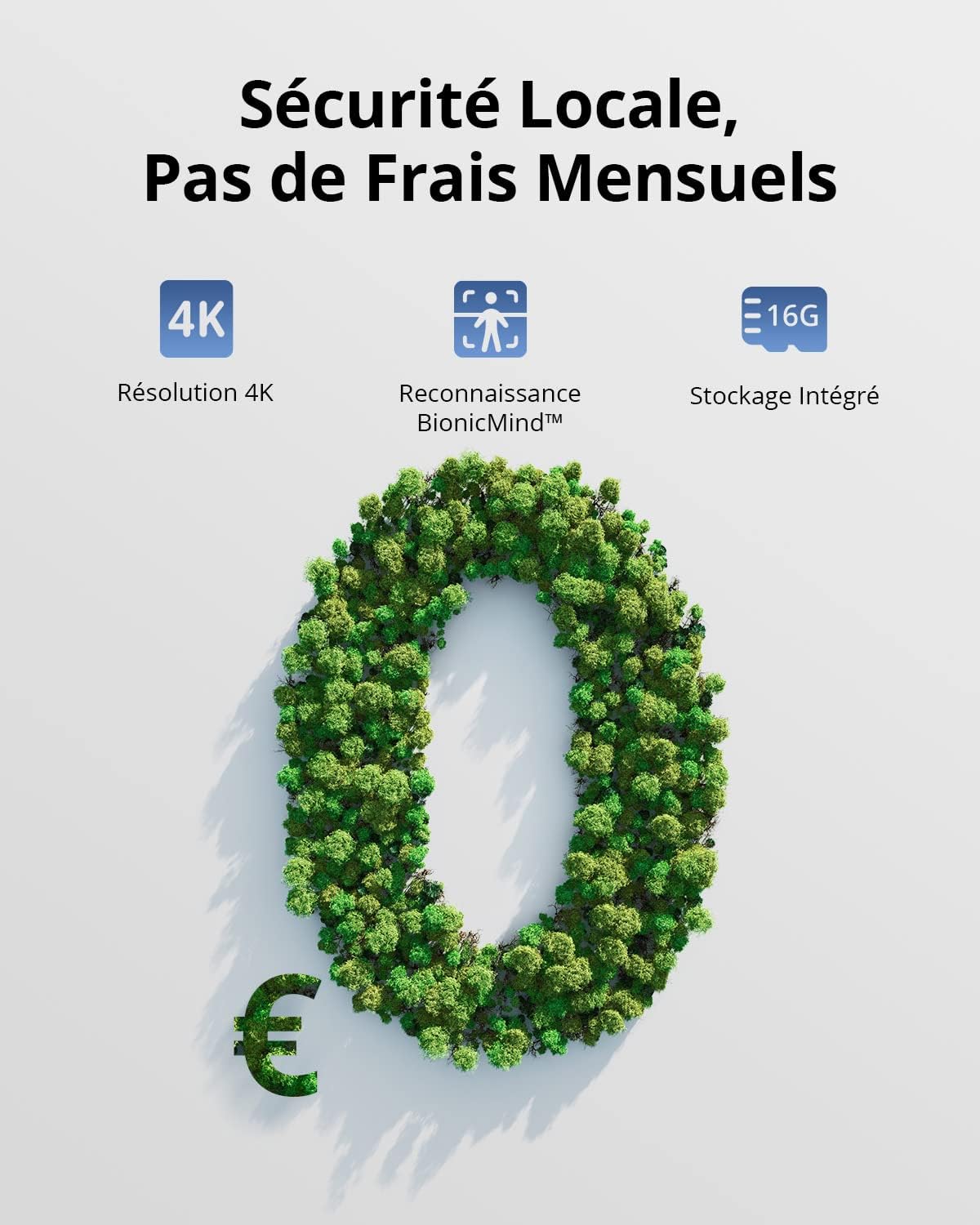 Kit eufy eufyCam S330 (eufyCam 3) 3+1 - 3 Caméras 4K Solaires + HomeBase 3 – Image 6