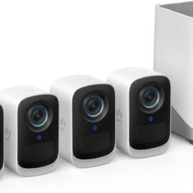Kit eufy eufyCam S300 (3C) 4+1 – 4 Caméras 4K + HomeBase 3