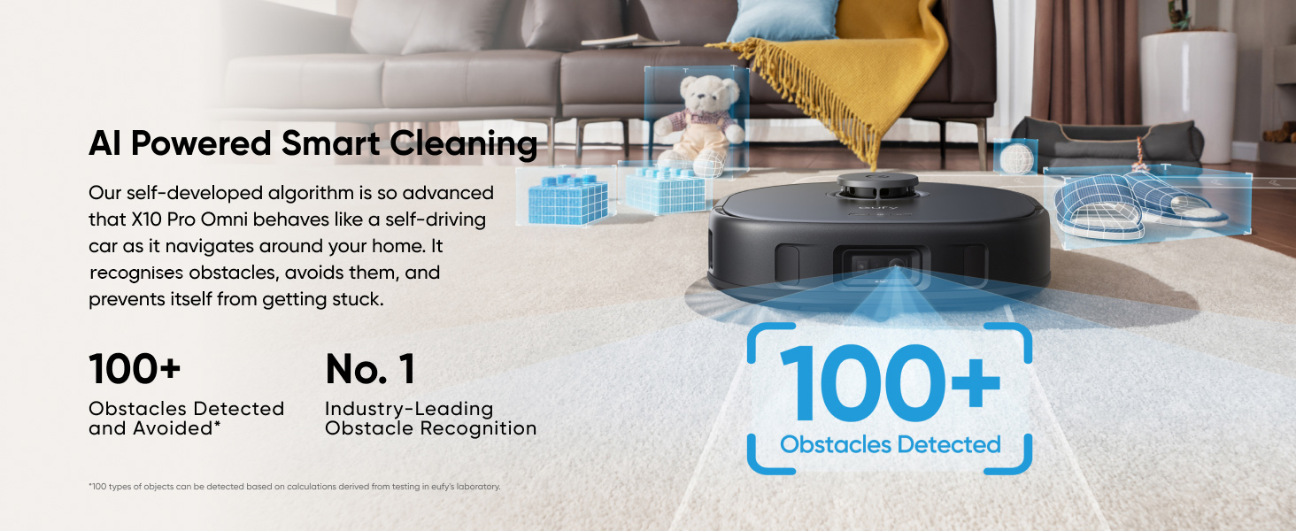 eufy X10 Pro Omni AI-powered smart cleaning technology overview