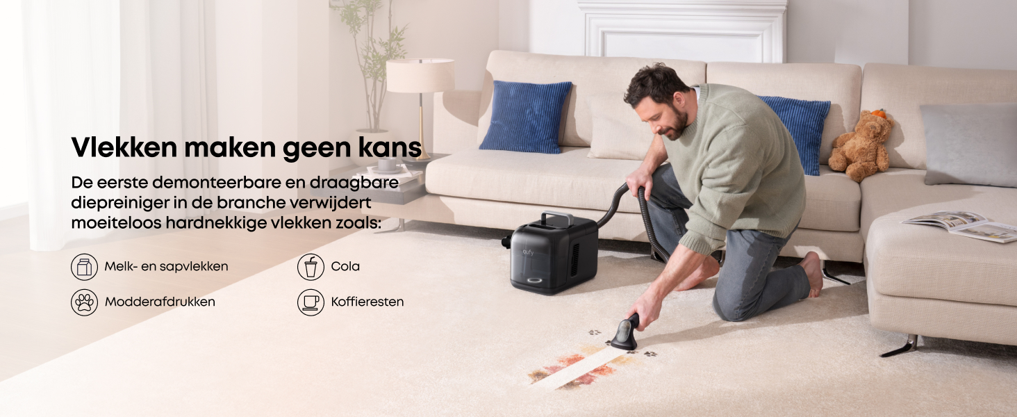 eufy Omni E28 grondige vloerreiniger