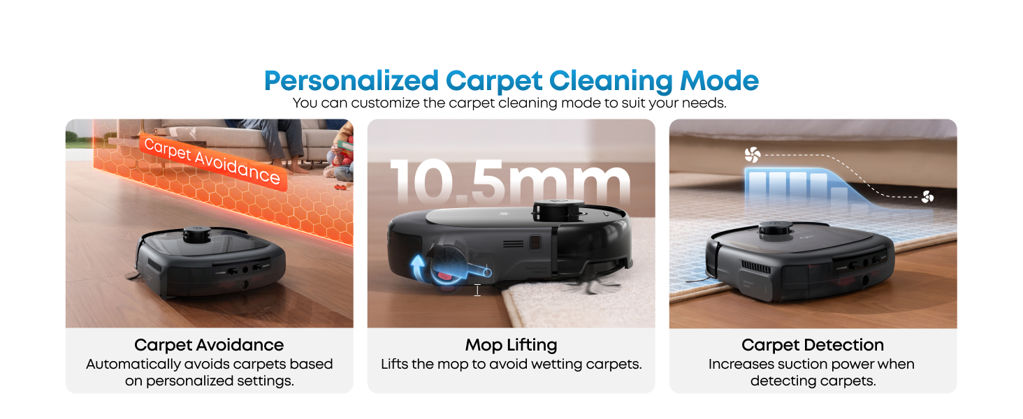 eufy robot vacuum smart carpet cleaning