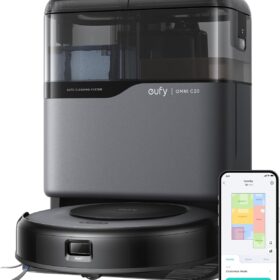 eufy Omni C20 | Aspirateur Robot Laveur 7 000 Pa Station Tout-en-Un